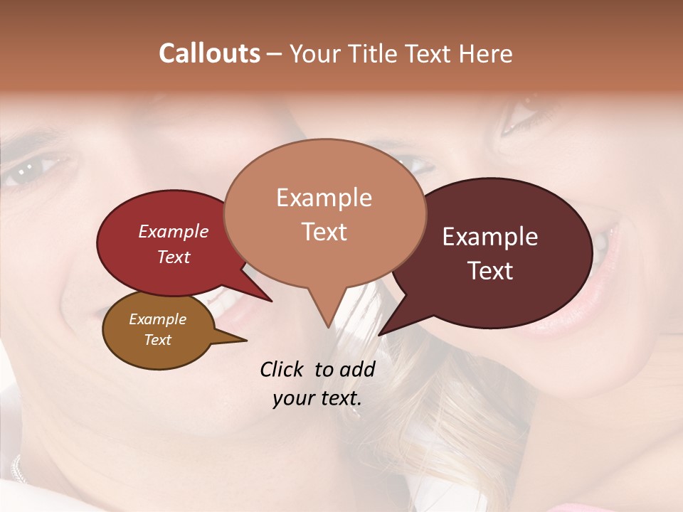 Happiness Fun Love PowerPoint Template