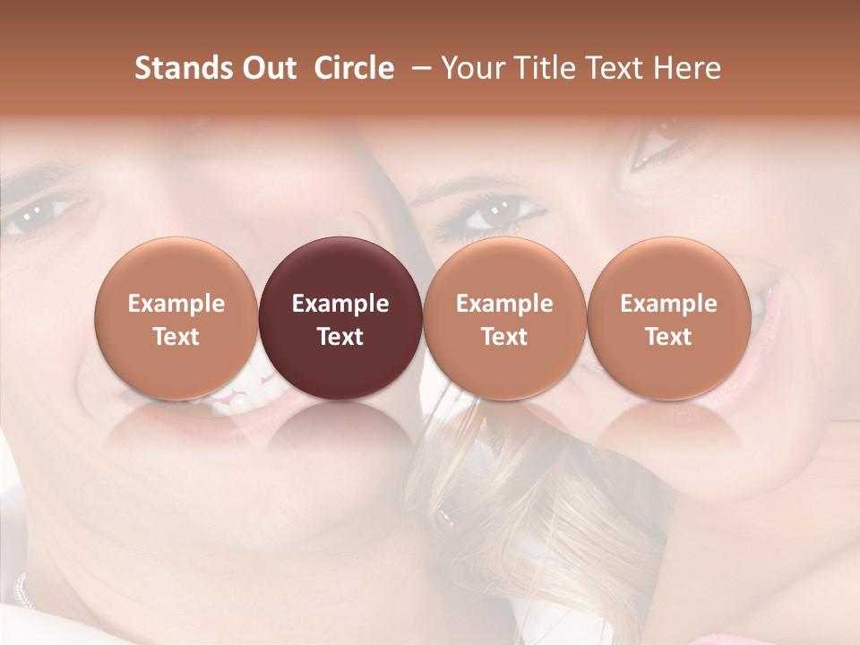 Happiness Fun Love PowerPoint Template