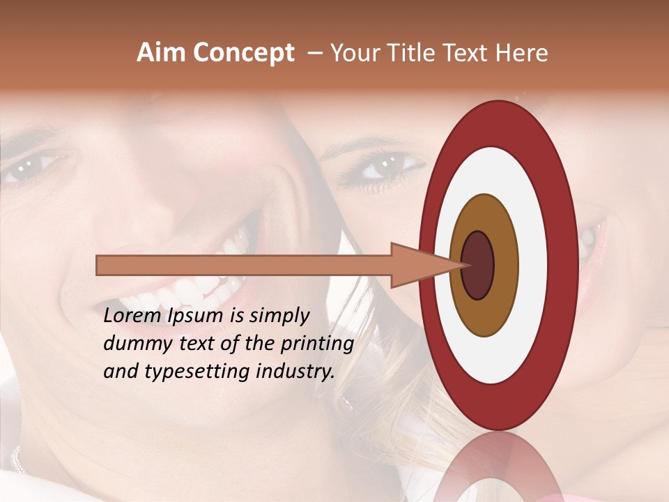 Happiness Fun Love PowerPoint Template