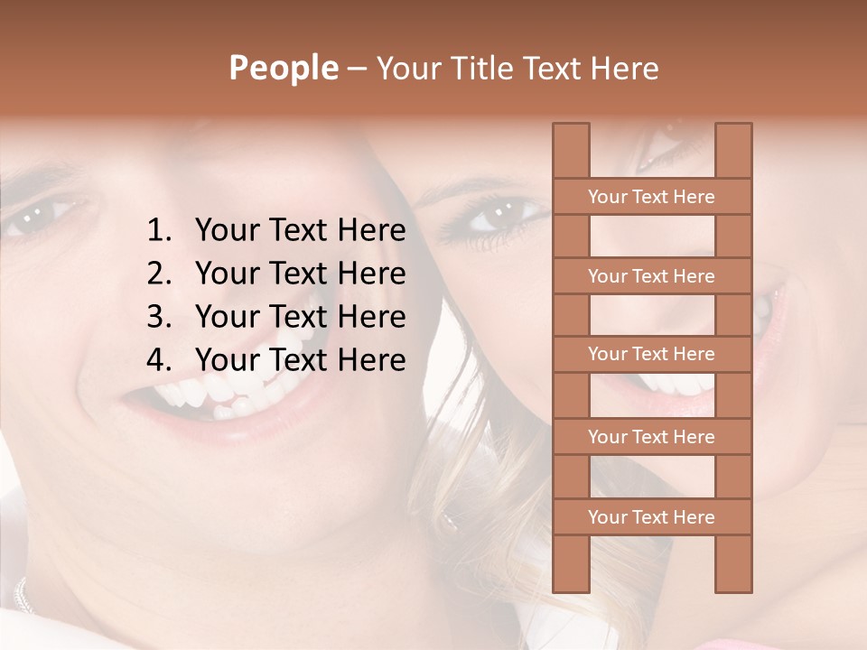 Happiness Fun Love PowerPoint Template