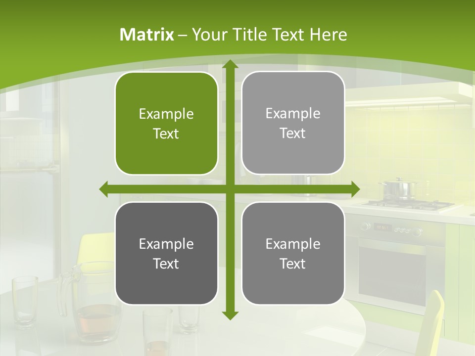 Living Domestic Pop Art PowerPoint Template