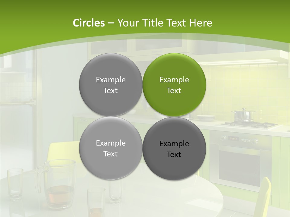 Living Domestic Pop Art PowerPoint Template