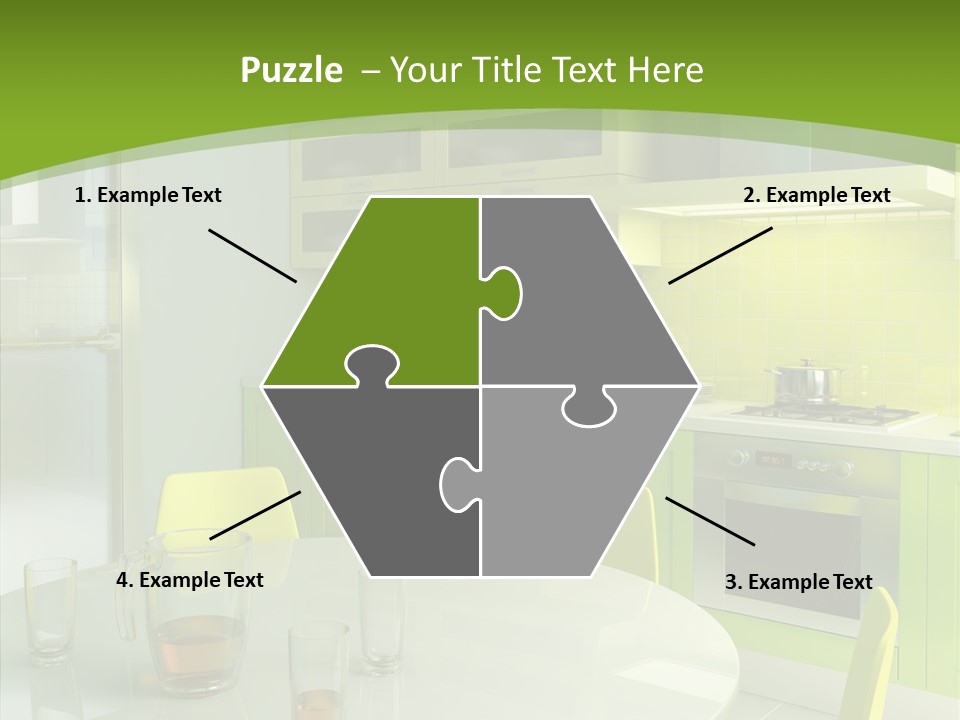 Living Domestic Pop Art PowerPoint Template