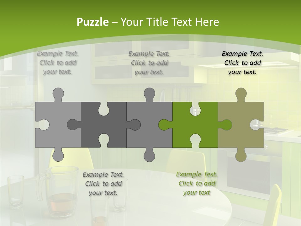 Living Domestic Pop Art PowerPoint Template