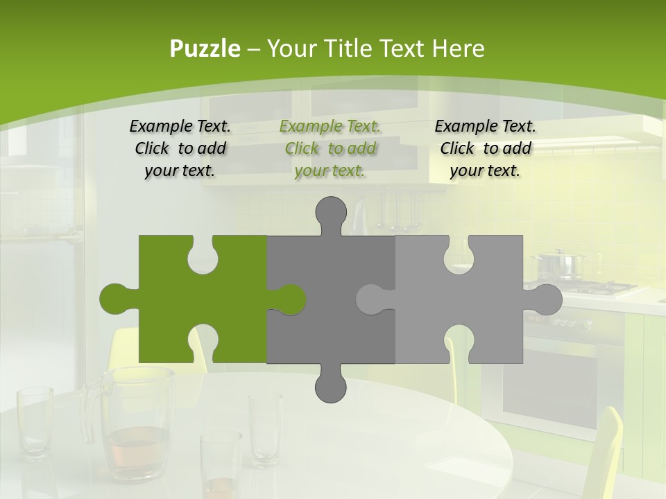 Living Domestic Pop Art PowerPoint Template