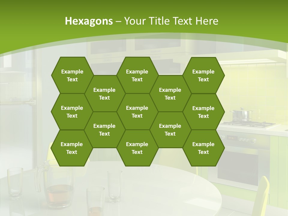 Living Domestic Pop Art PowerPoint Template