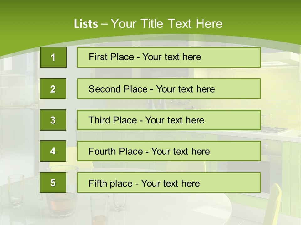 Living Domestic Pop Art PowerPoint Template