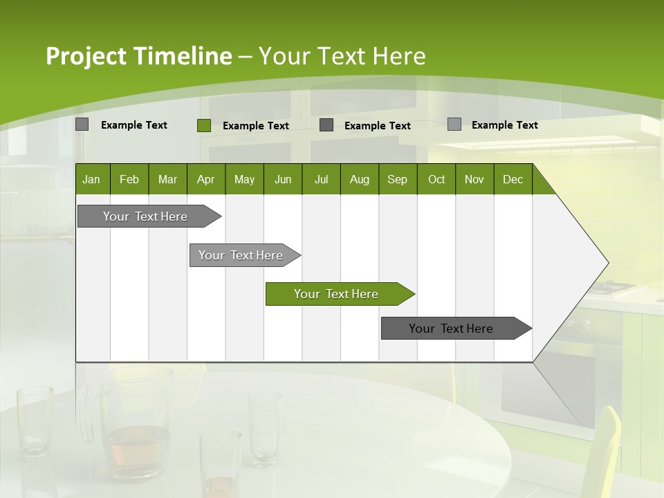 Living Domestic Pop Art PowerPoint Template