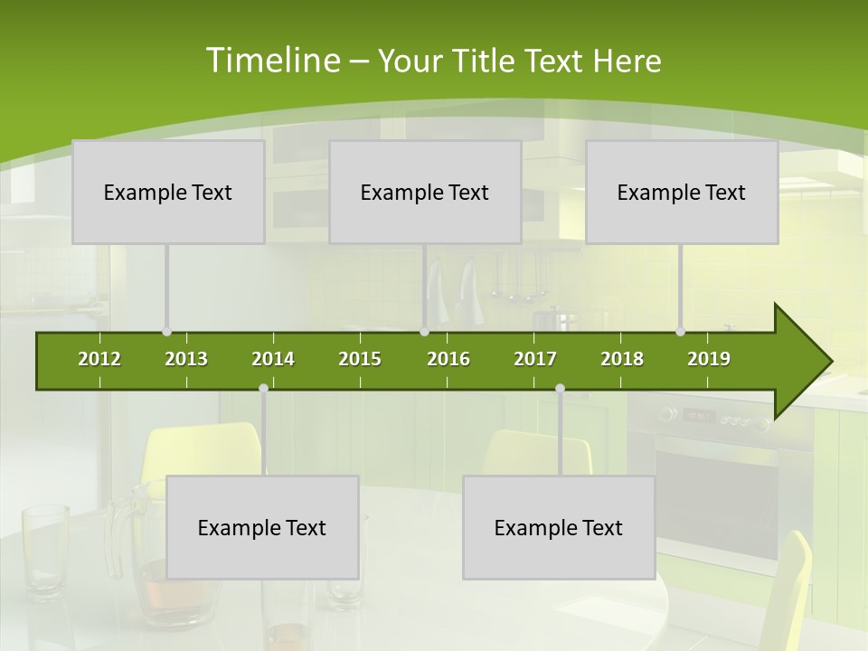 Living Domestic Pop Art PowerPoint Template