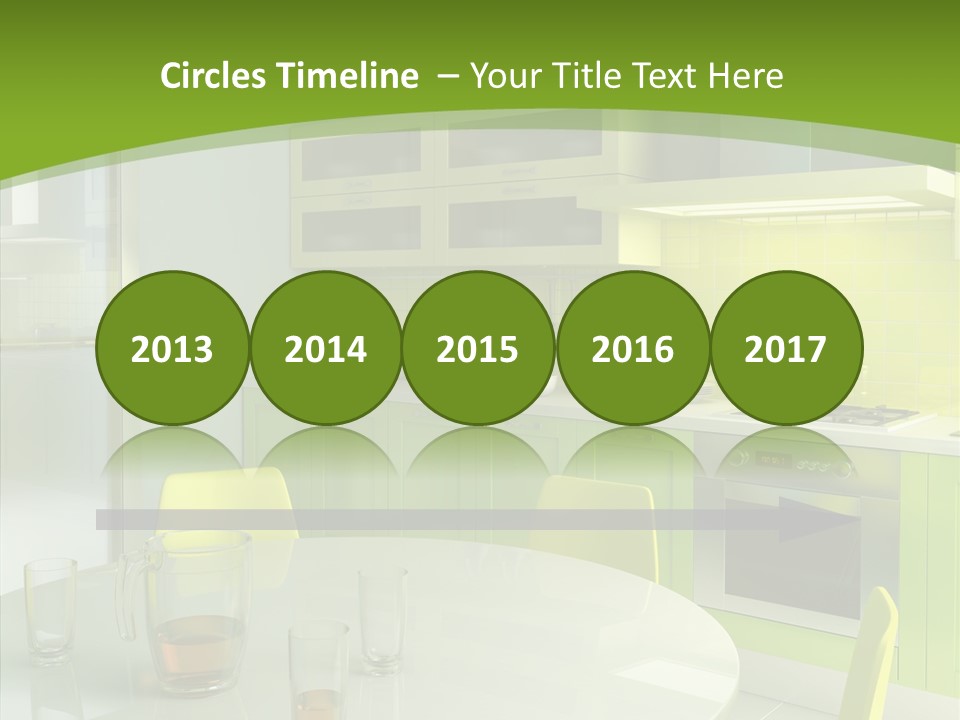 Living Domestic Pop Art PowerPoint Template