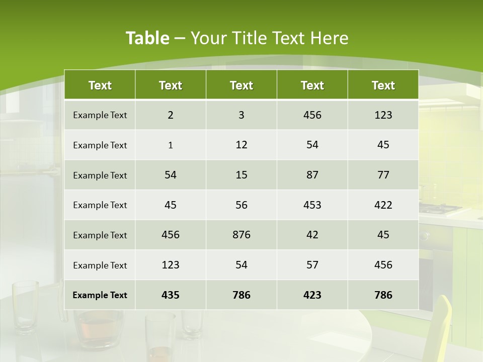 Living Domestic Pop Art PowerPoint Template