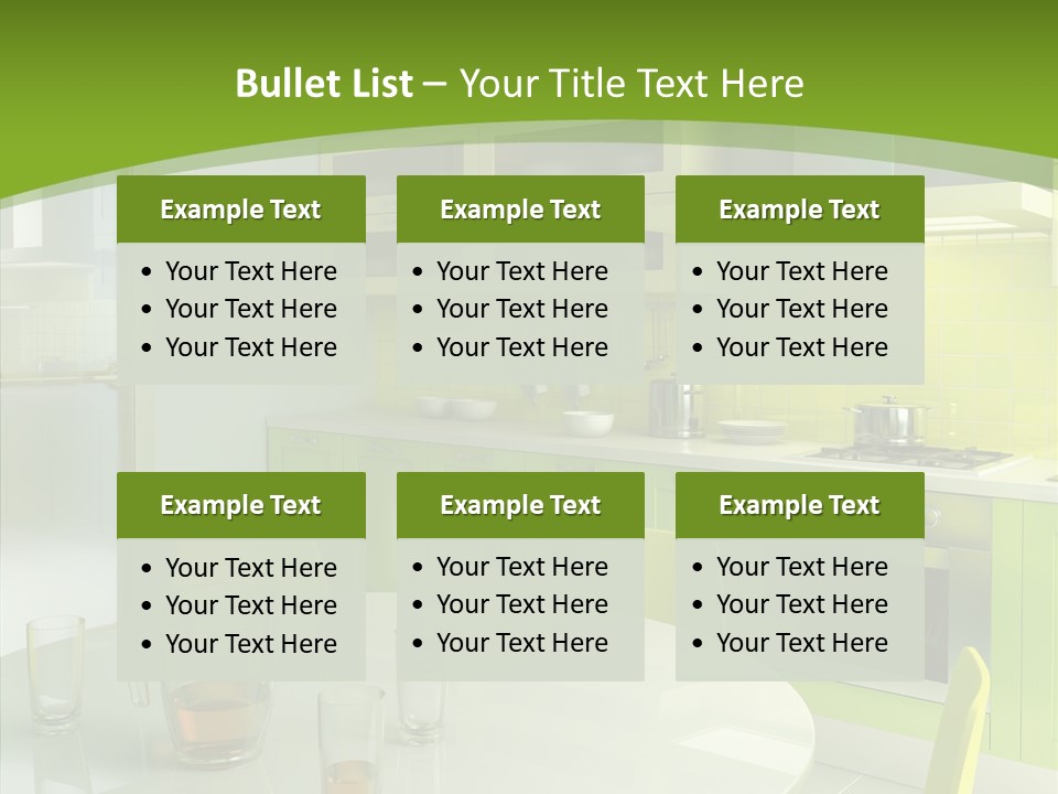 Living Domestic Pop Art PowerPoint Template