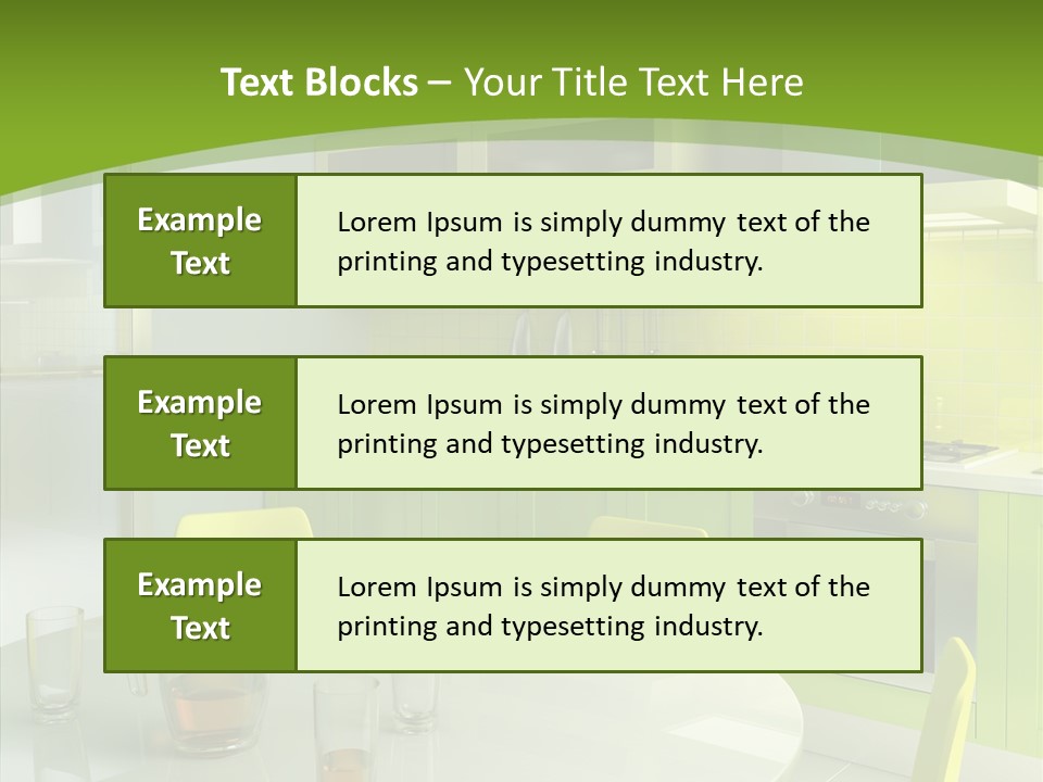 Living Domestic Pop Art PowerPoint Template