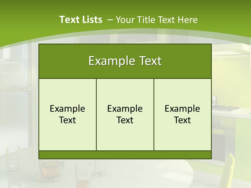 Living Domestic Pop Art PowerPoint Template