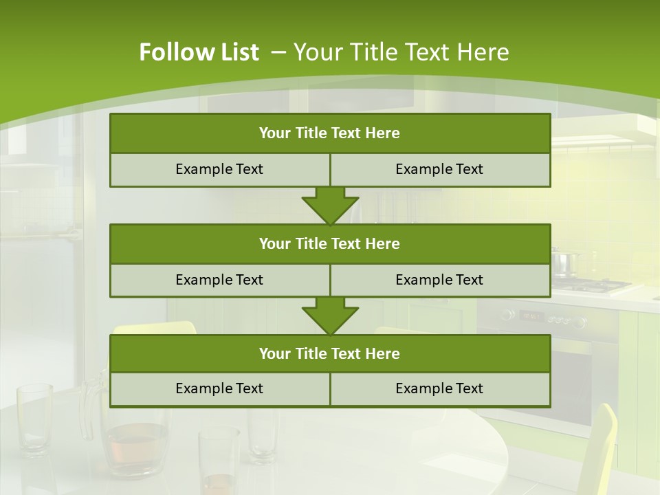 Living Domestic Pop Art PowerPoint Template