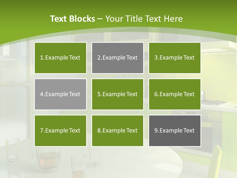 Living Domestic Pop Art PowerPoint Template