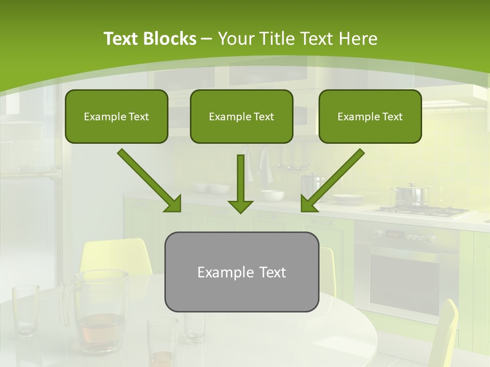Living Domestic Pop Art PowerPoint Template
