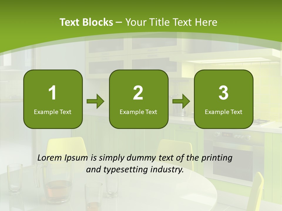 Living Domestic Pop Art PowerPoint Template