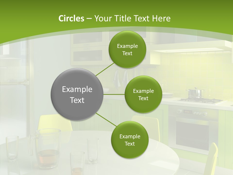 Living Domestic Pop Art PowerPoint Template