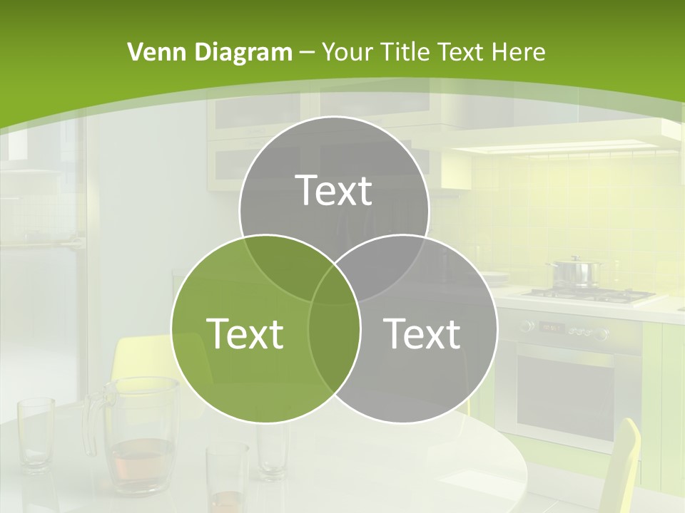 Living Domestic Pop Art PowerPoint Template