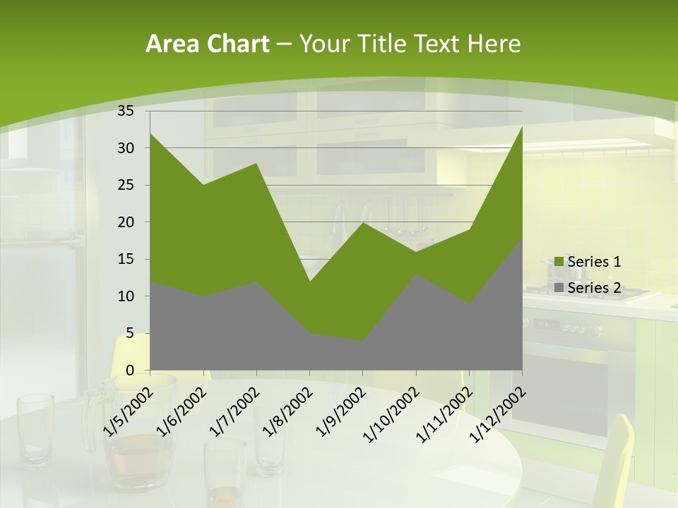 Living Domestic Pop Art PowerPoint Template