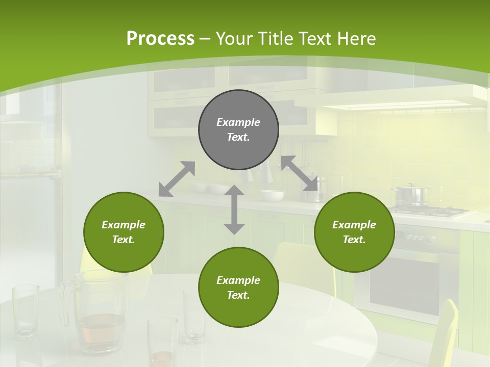 Living Domestic Pop Art PowerPoint Template