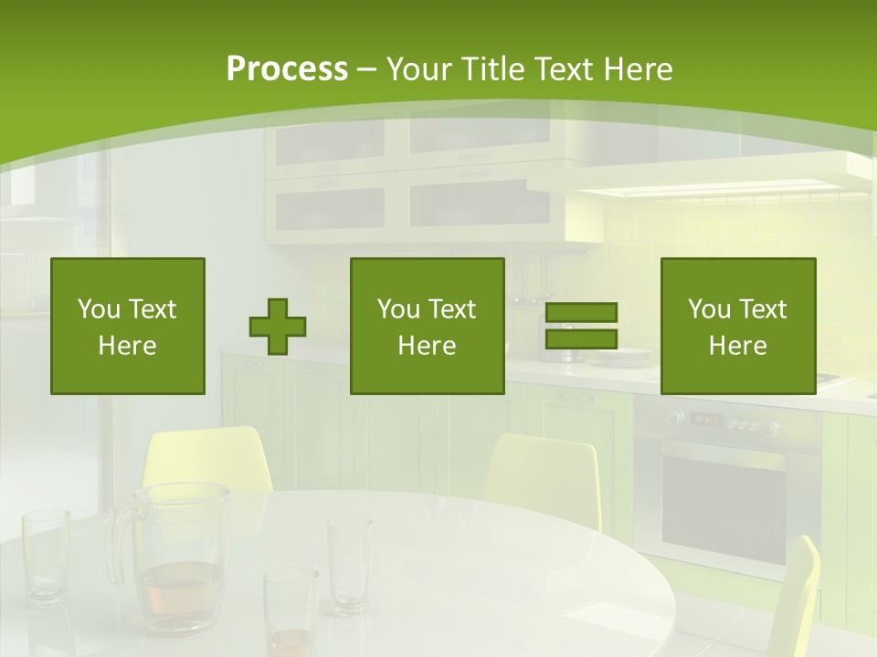 Living Domestic Pop Art PowerPoint Template