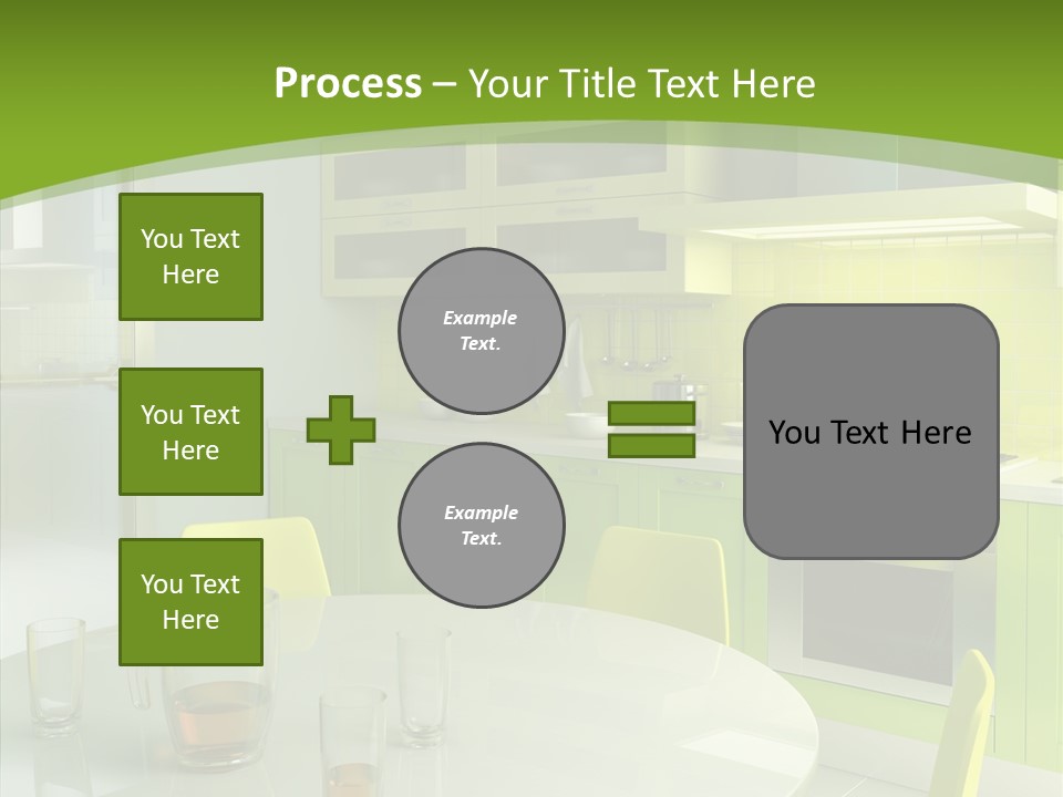 Living Domestic Pop Art PowerPoint Template