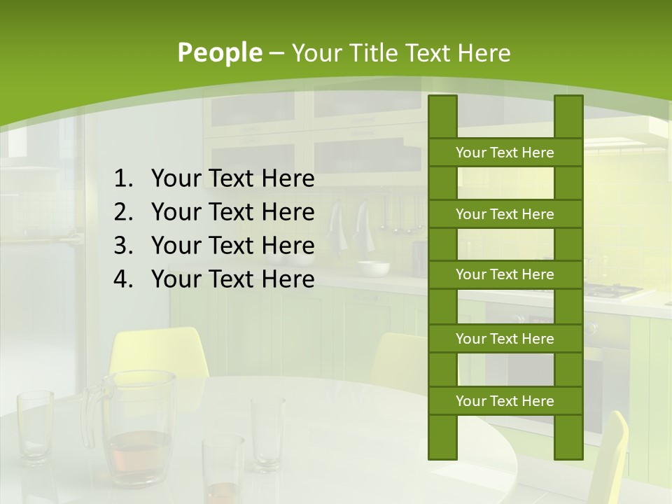 Living Domestic Pop Art PowerPoint Template