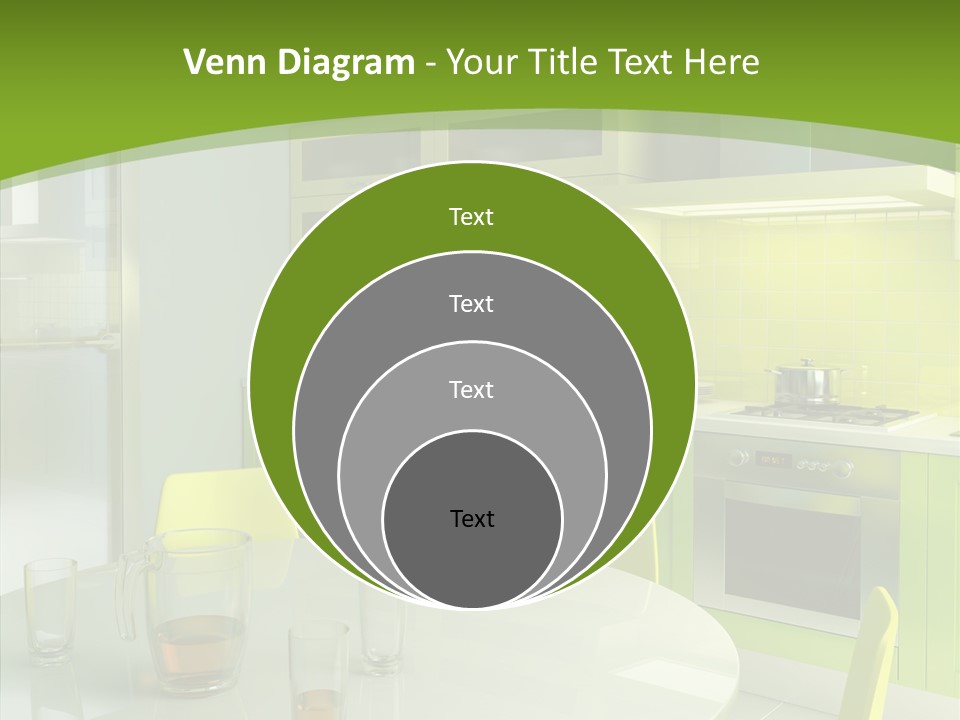 Living Domestic Pop Art PowerPoint Template
