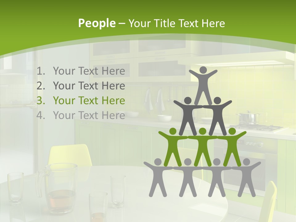 Living Domestic Pop Art PowerPoint Template