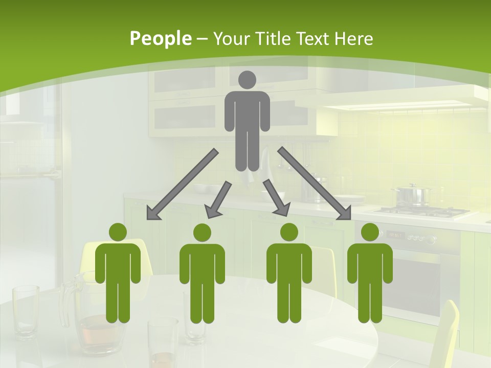 Living Domestic Pop Art PowerPoint Template