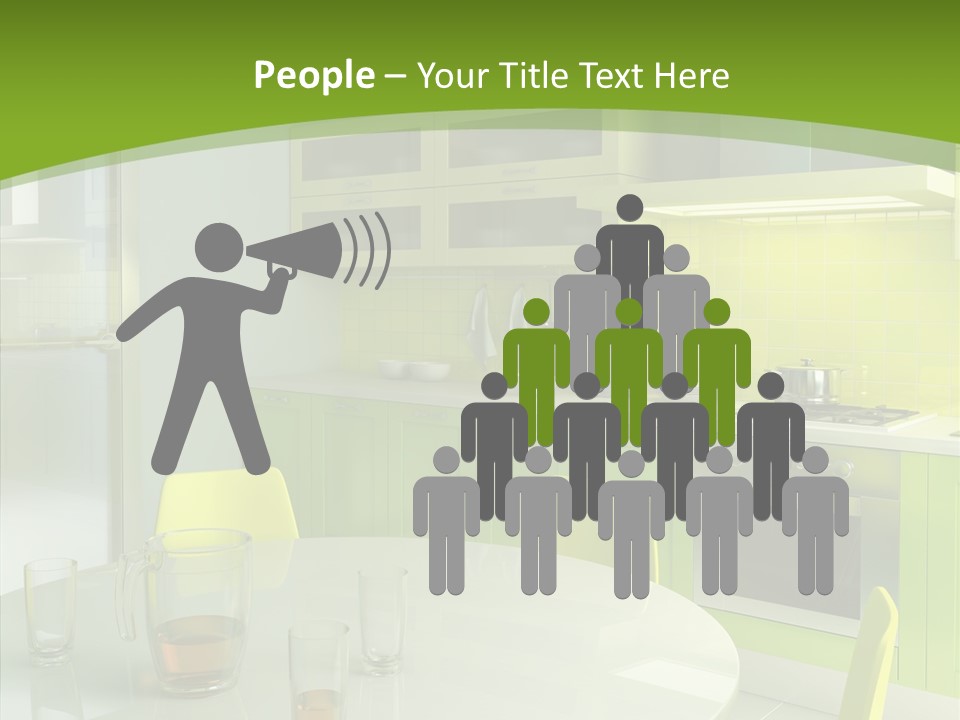 Living Domestic Pop Art PowerPoint Template