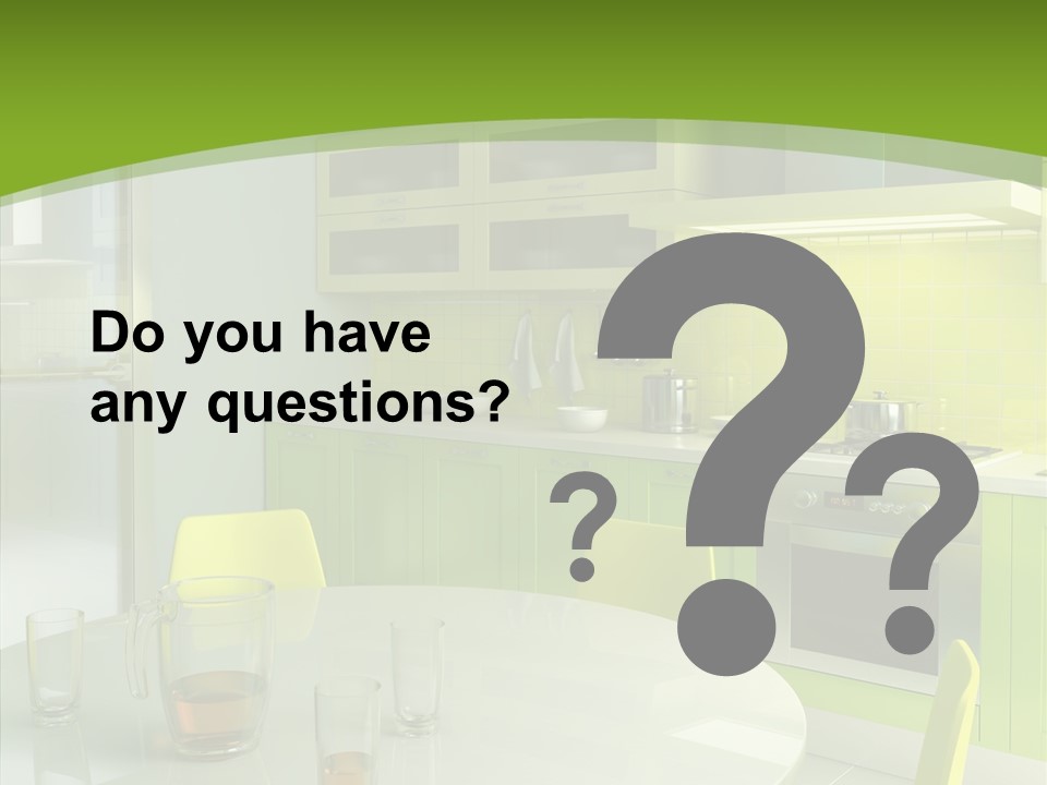 Living Domestic Pop Art PowerPoint Template