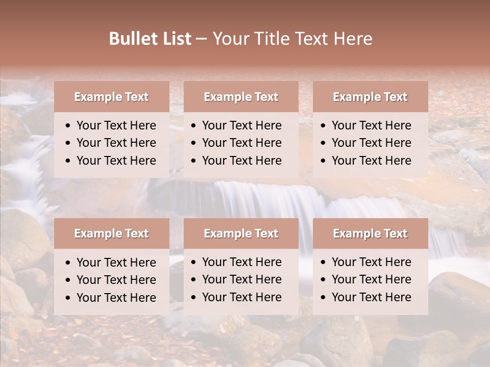 Rapid Flow Purity PowerPoint Template