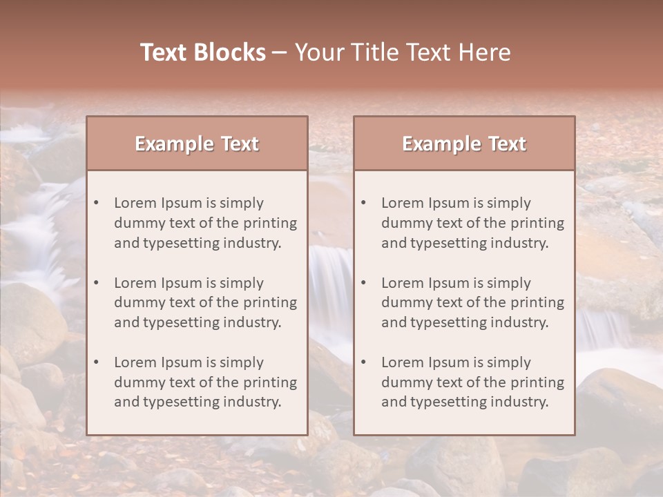Rapid Flow Purity PowerPoint Template