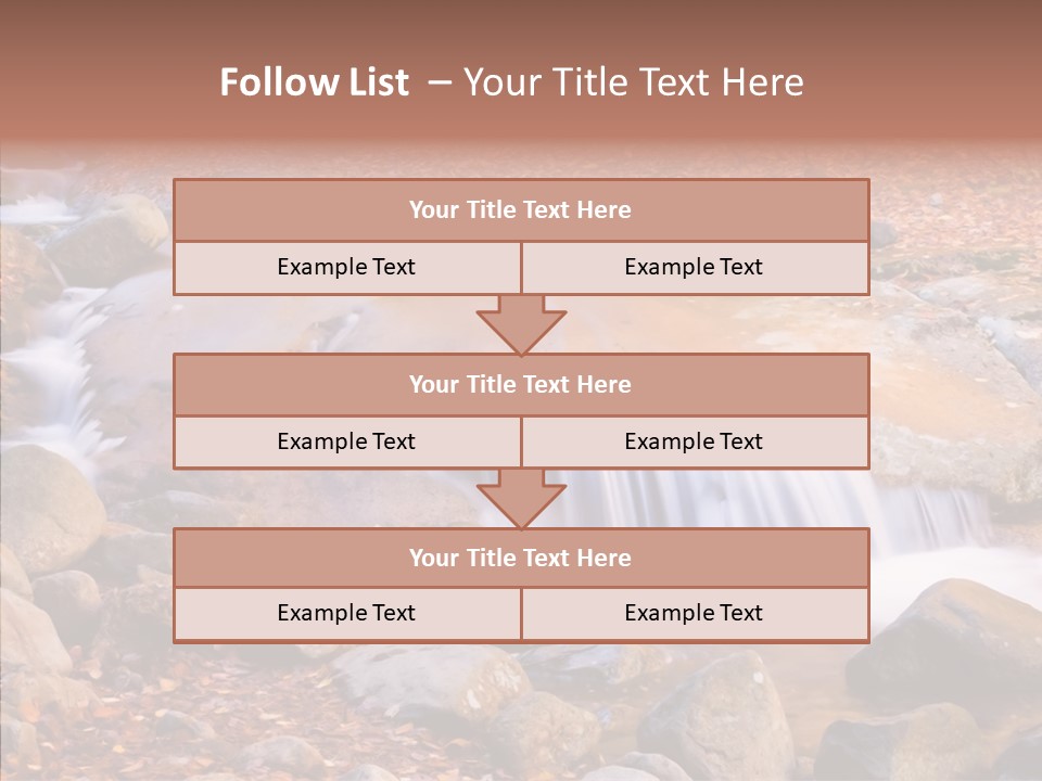 Rapid Flow Purity PowerPoint Template