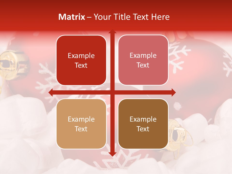 X Mas Xmas Festivities PowerPoint Template
