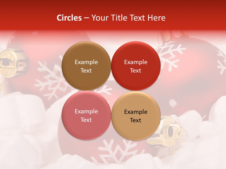 X Mas Xmas Festivities PowerPoint Template