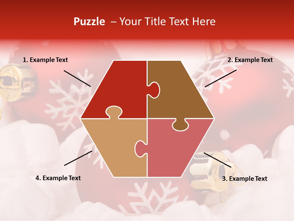 X Mas Xmas Festivities PowerPoint Template