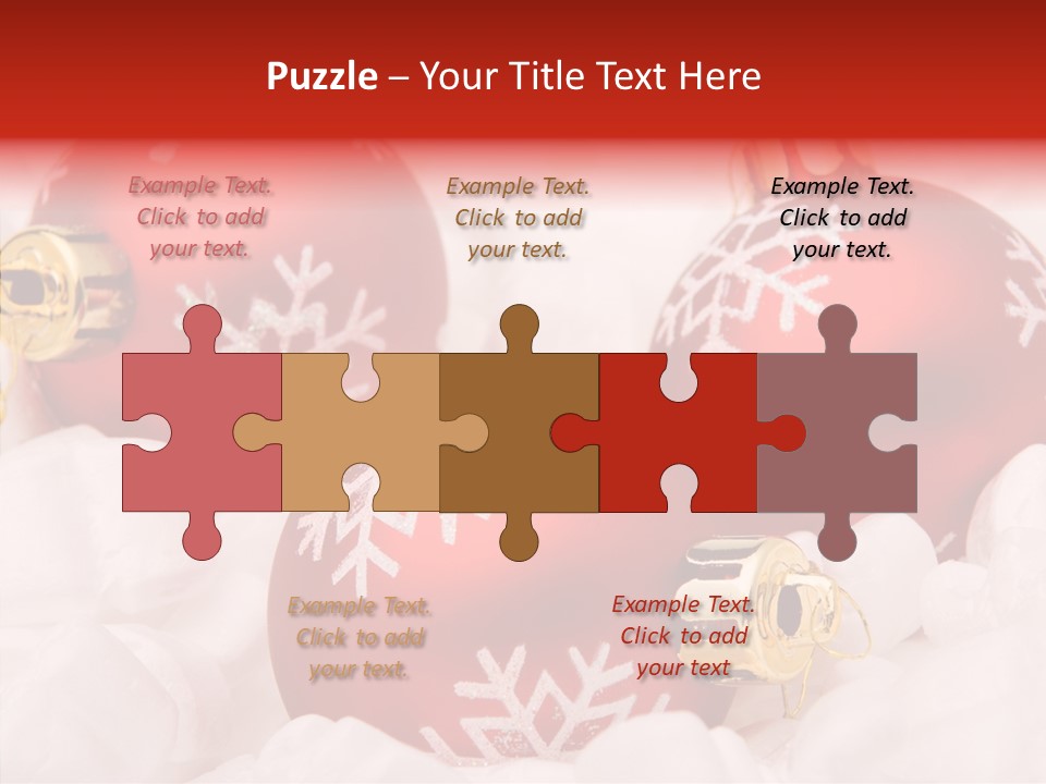 X Mas Xmas Festivities PowerPoint Template