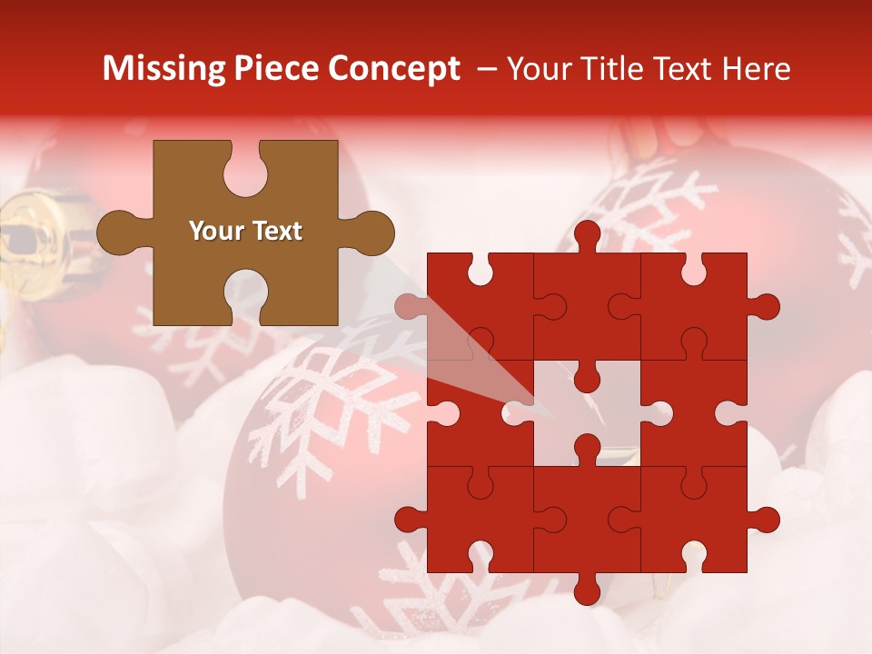 X Mas Xmas Festivities PowerPoint Template