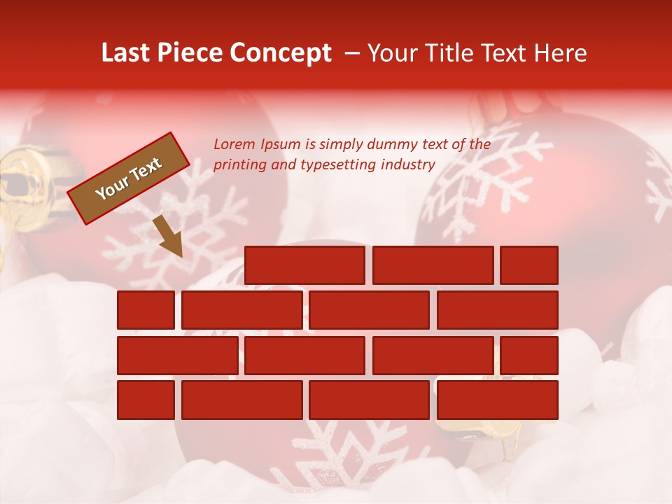 X Mas Xmas Festivities PowerPoint Template