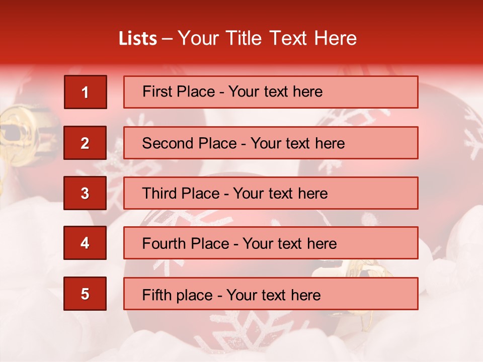 X Mas Xmas Festivities PowerPoint Template