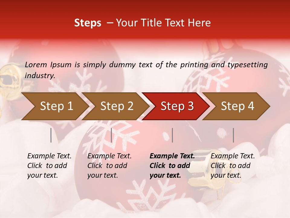 X Mas Xmas Festivities PowerPoint Template