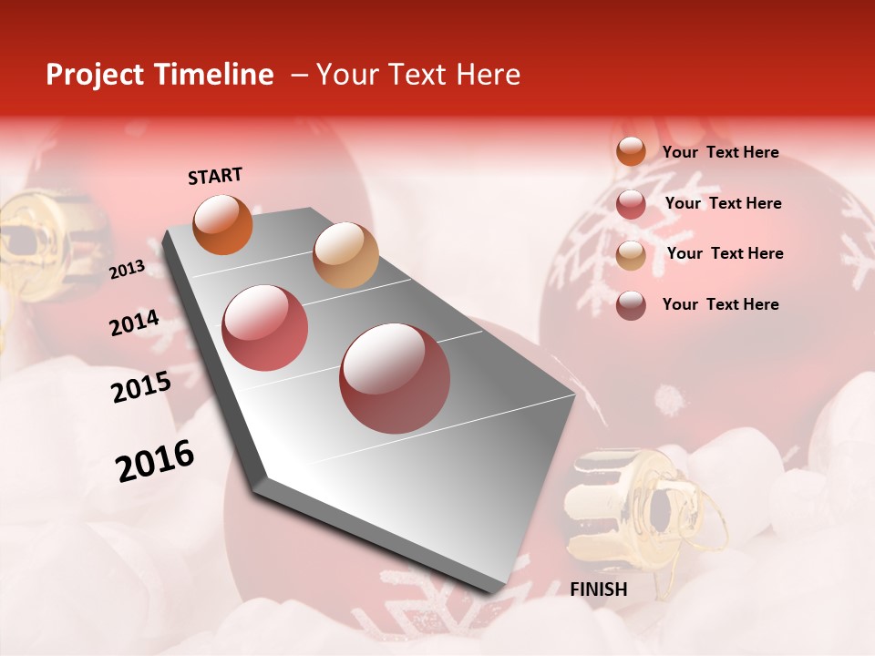 X Mas Xmas Festivities PowerPoint Template