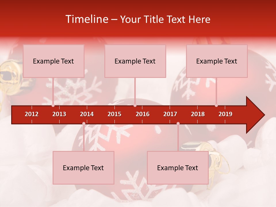X Mas Xmas Festivities PowerPoint Template