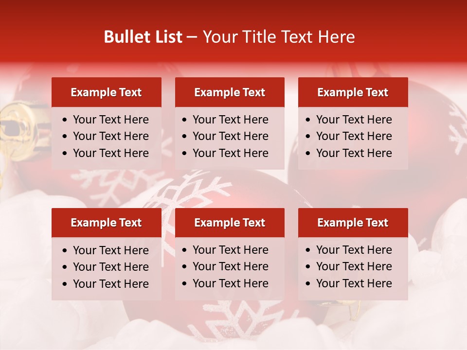 X Mas Xmas Festivities PowerPoint Template