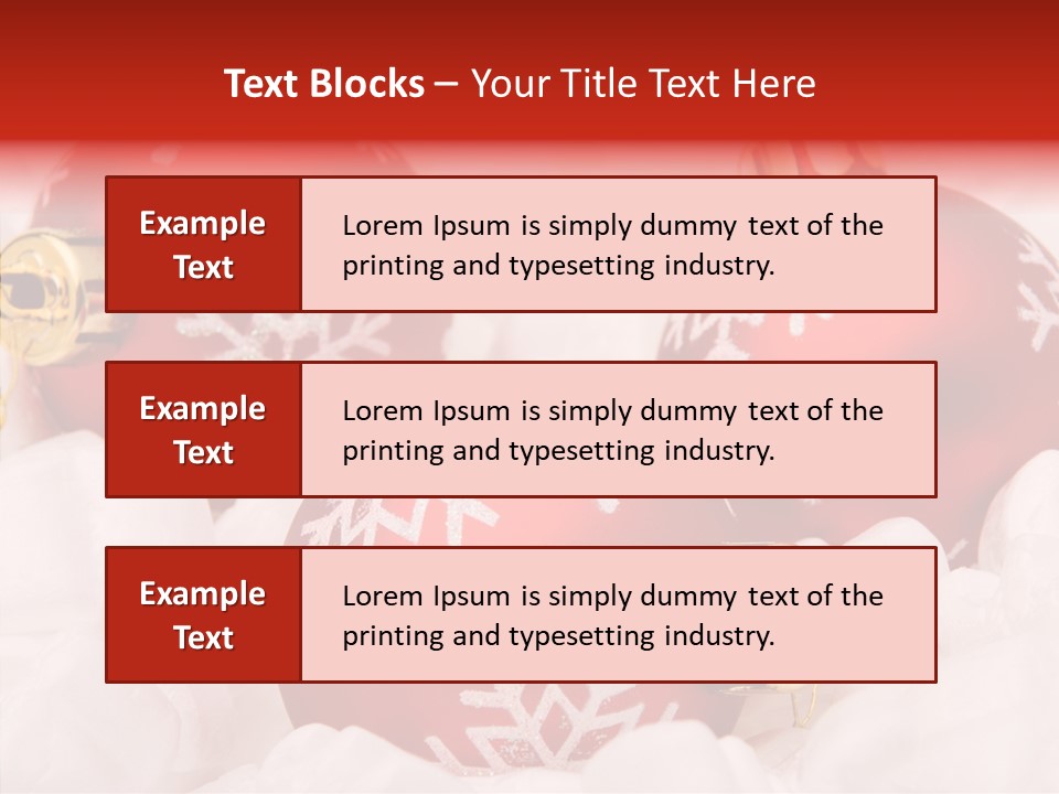 X Mas Xmas Festivities PowerPoint Template