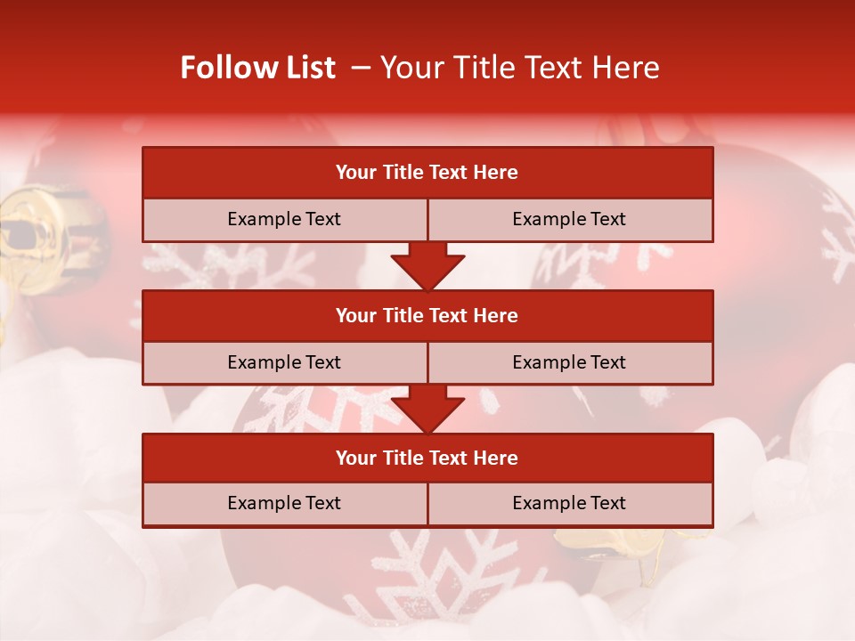 X Mas Xmas Festivities PowerPoint Template